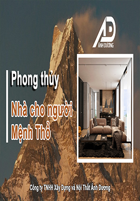 Phong thủy nhà ở cho người mệnh thổ mới nhất 2023. 1 Phong thủy nhà ở cho người mệnh thổ mới nhất 2023.
