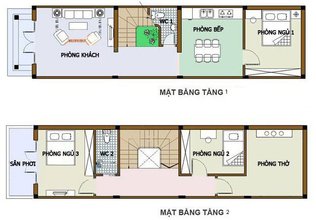 mau nha ong 2 tang dep 9